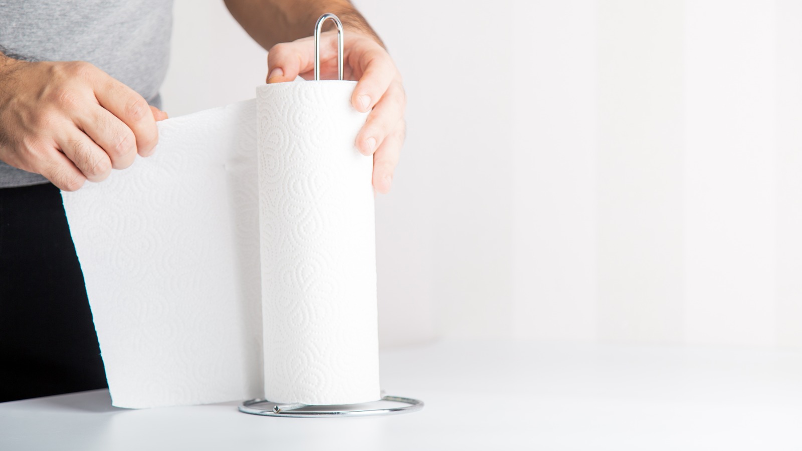 Turn Dollar Tree Paper Towel Holders Into A Stunning Countertop Display