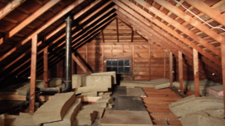 messy attic