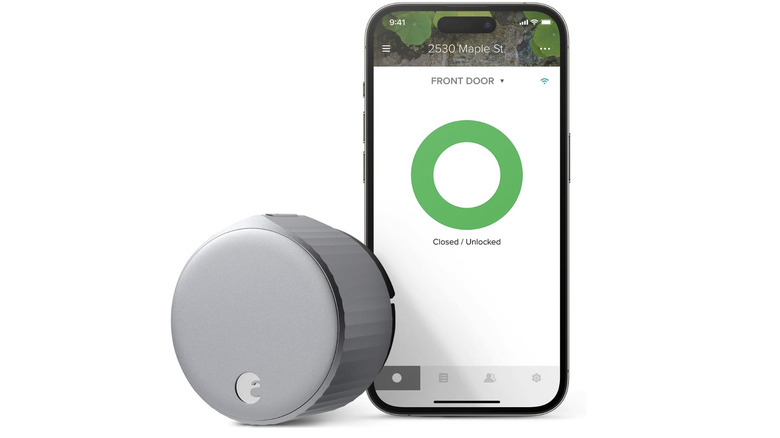 August smart lock and app