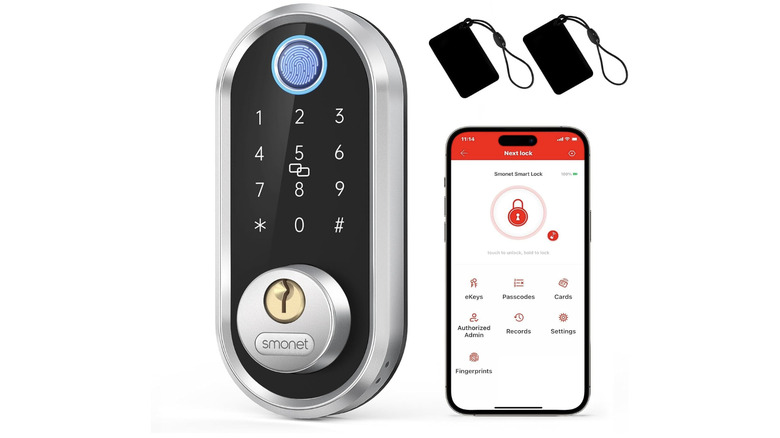 Smonet smart lock and app