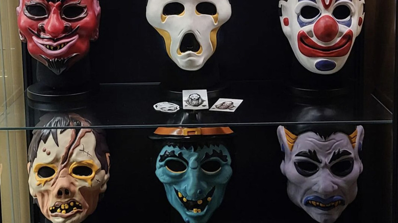 Halloween mask collection