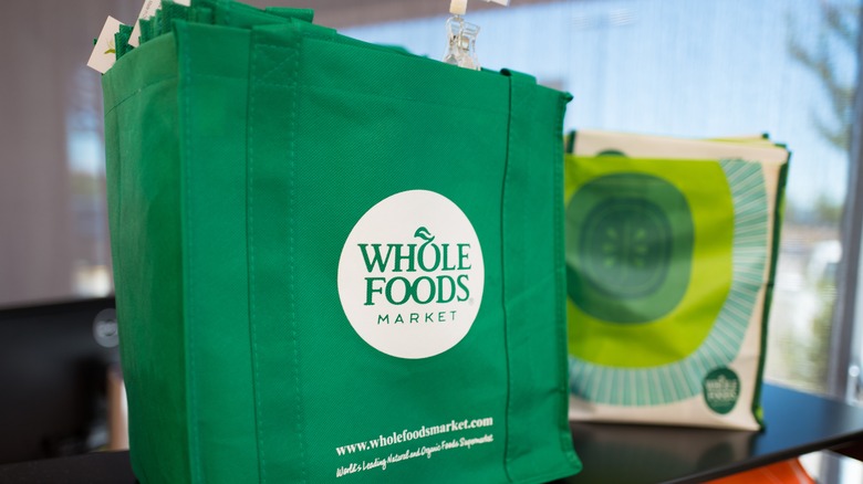 reusable grocery bag whole foods