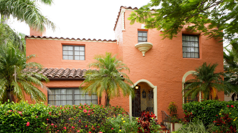 spanish style house exterior