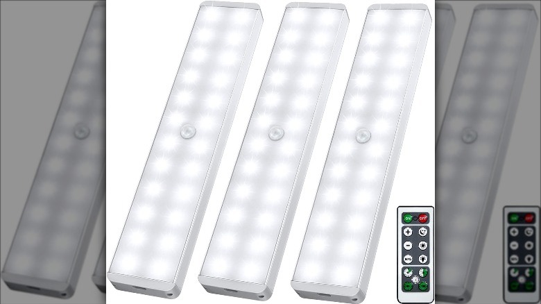 Three LED lights