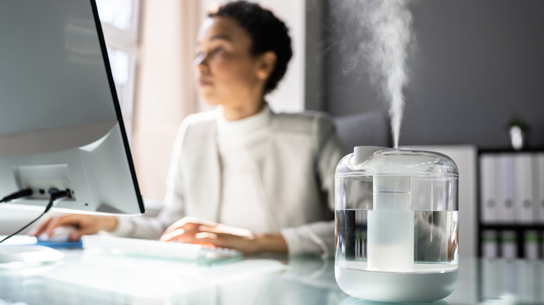 work desk humidifier