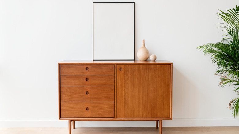 mid century modern storage cabinet