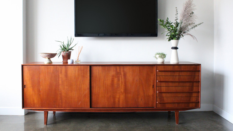 mid-century modern credenza 