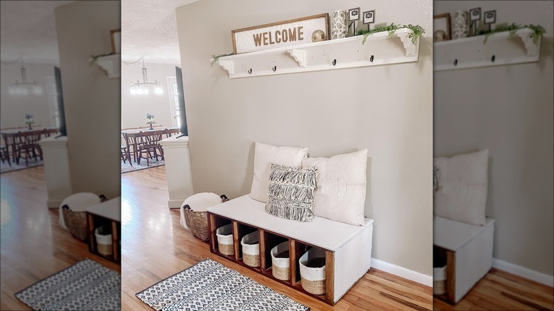 filing cabinet bench