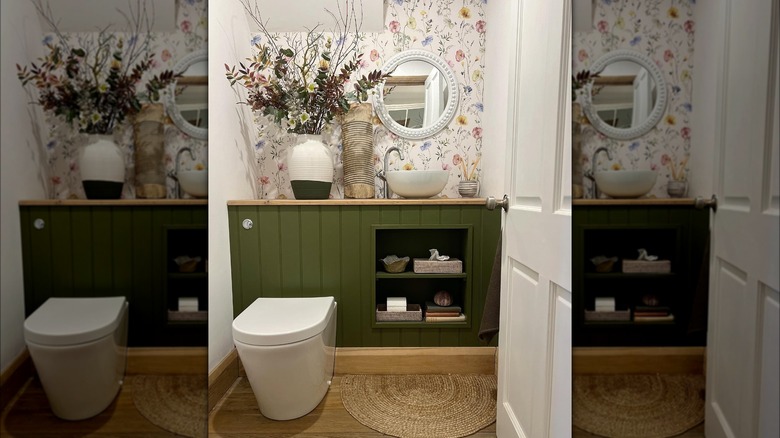 Beautiful water closet