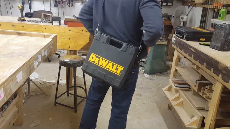 DeWalt tool case diaper bag