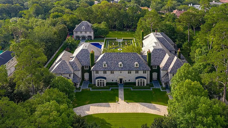 English country home in Houston