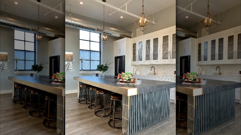 Industrial modern style kitchen