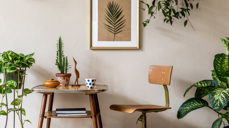 Light beige sitting area