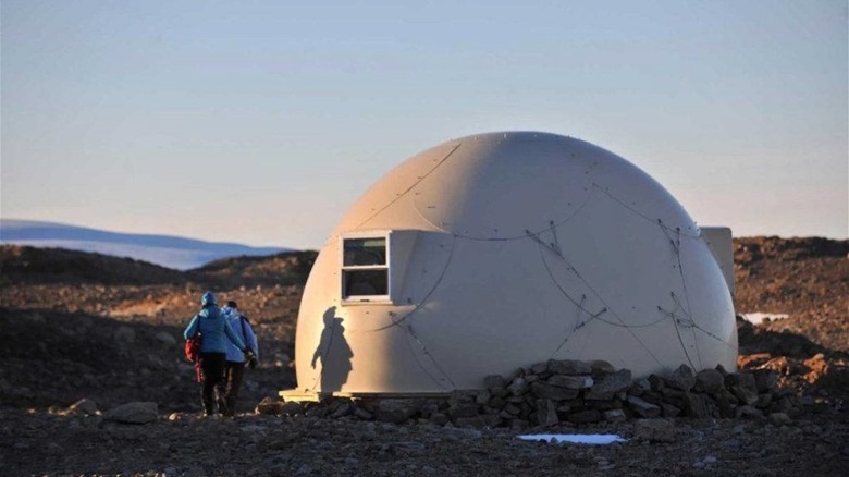 Tiny dome home