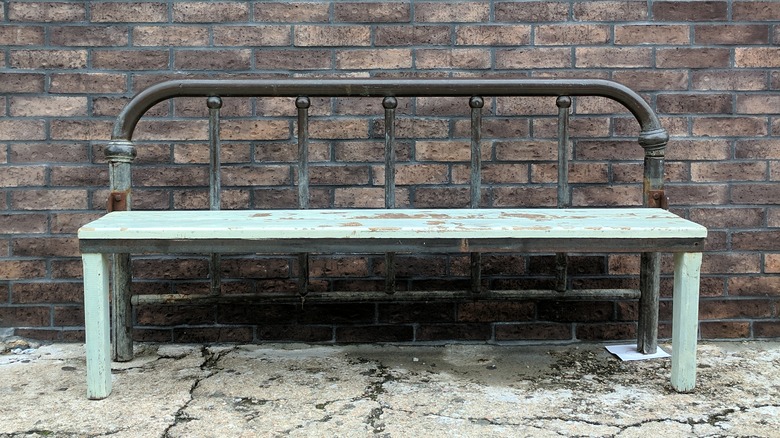 Repurposed bench