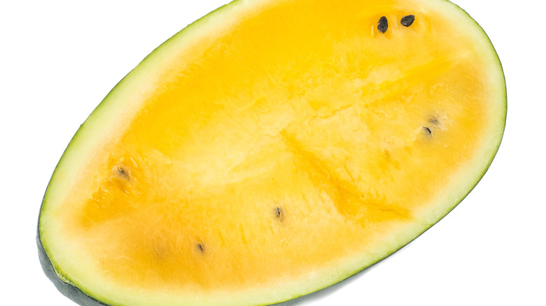 Yellow flesh watermelon