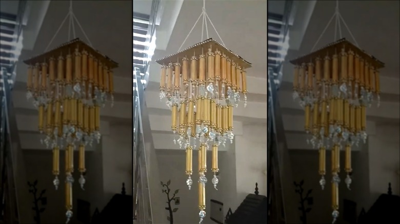 thread pool chandelier