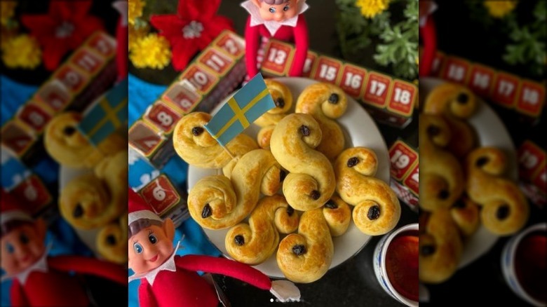 Elves with tasty treats