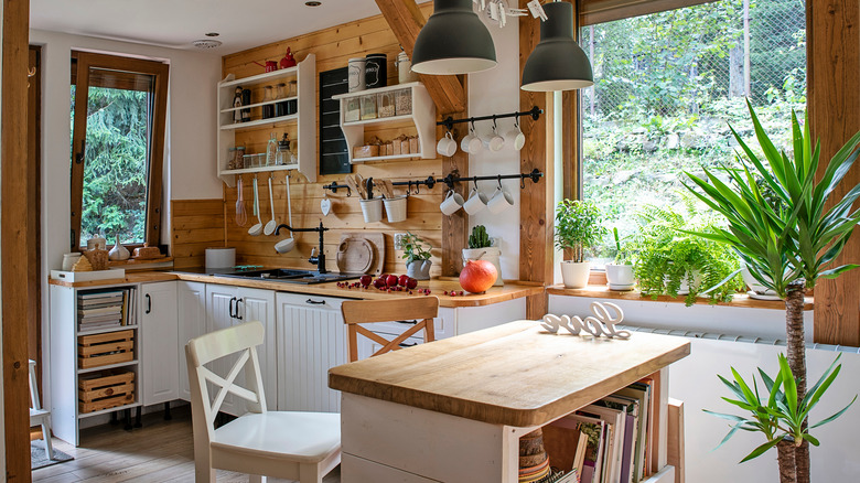 cottage designed kitchen