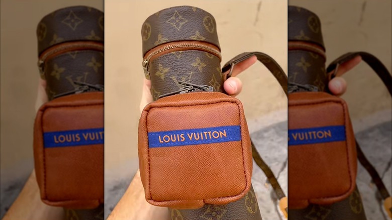 Louis Vuitton tumbler case and small bag