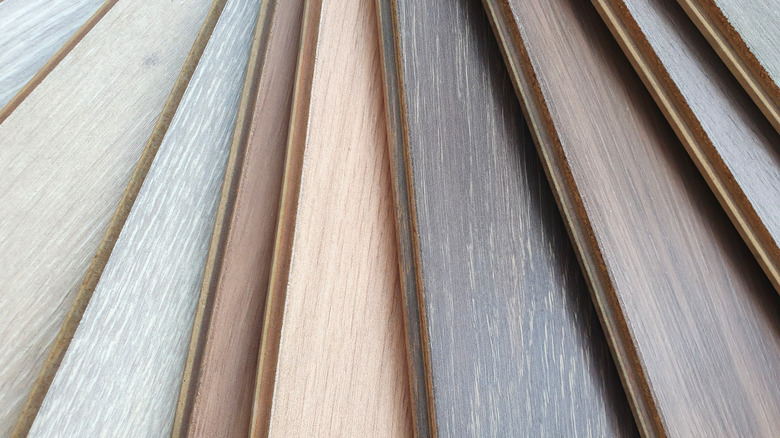 different types of hardwood