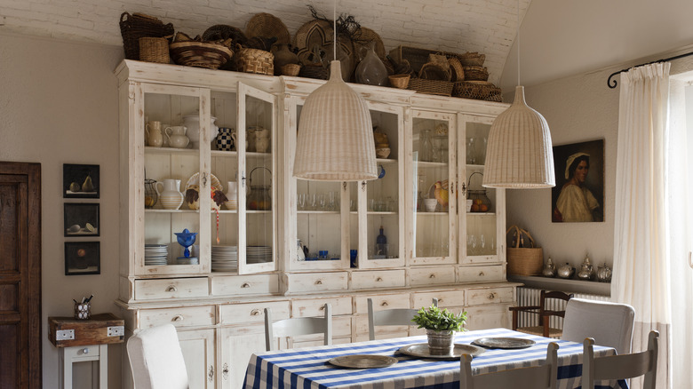 rustic dining room