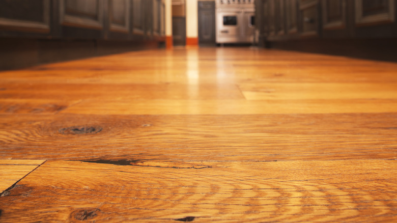 reclaimed wood floors in house