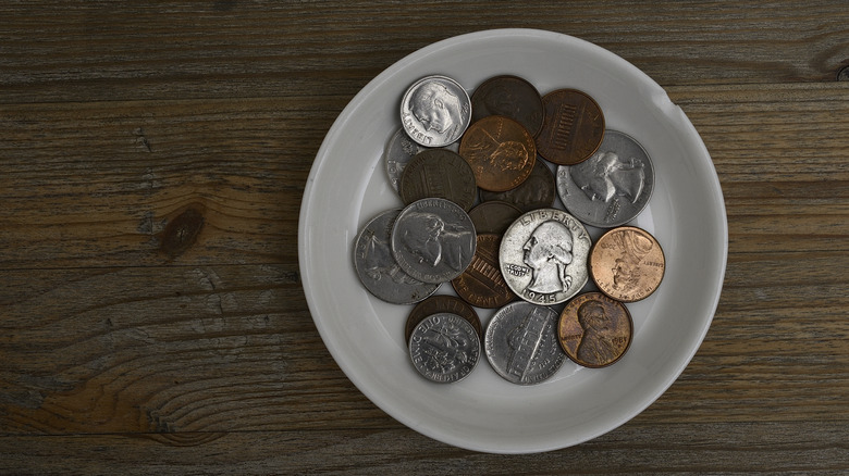 small coin tray