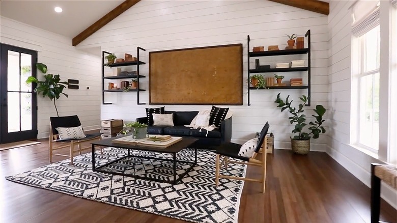 bright spacious living room 