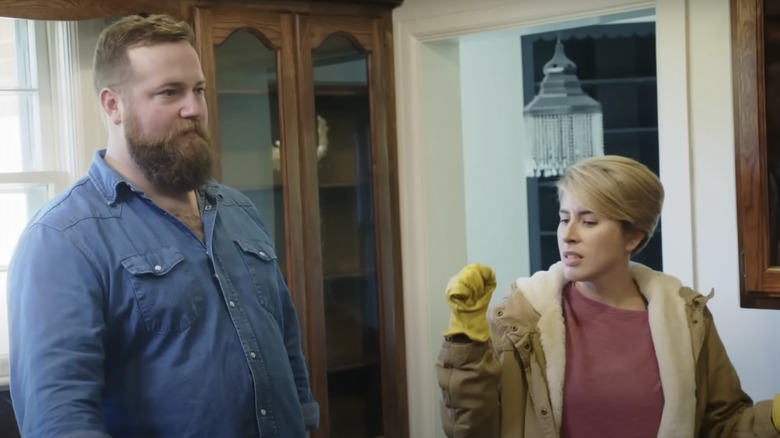 ben and erin in kitchen 