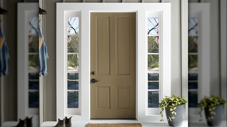 neutral front door