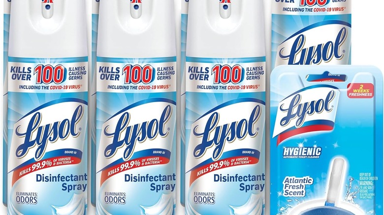 Lysol spray