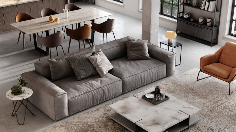 Sophisticated modern living room 