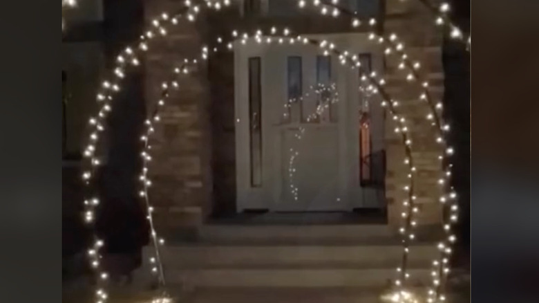 DIY lighted archways