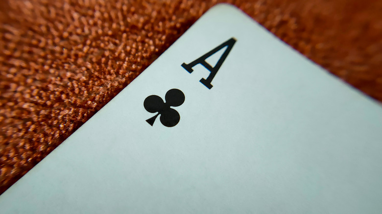 Ace of clubs