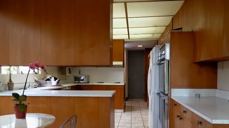 Mid-century-built kitchen