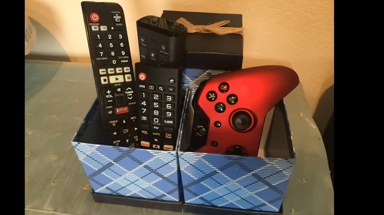 Remotes in gift box