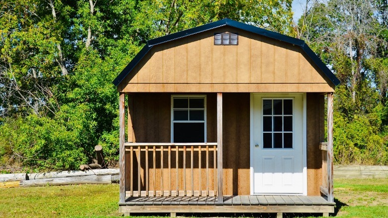 Farmhouse style outdoor shed