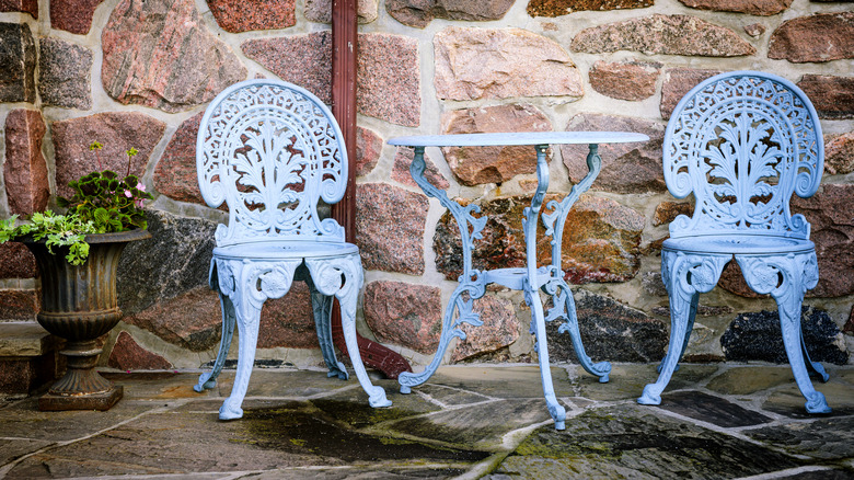 old patio furniture