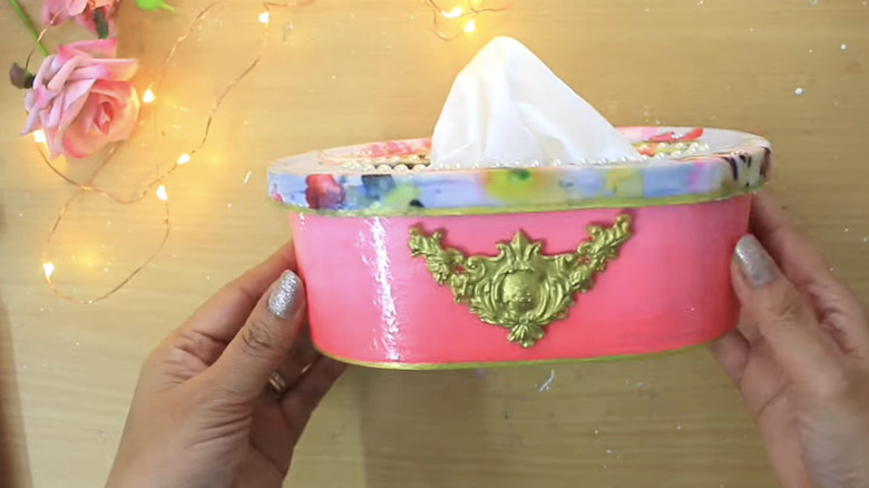 DIY tissue box