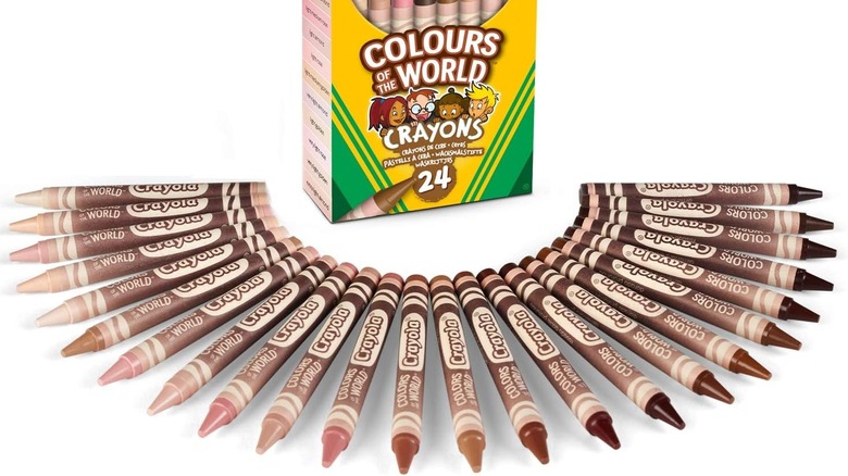 Skin color crayon pack