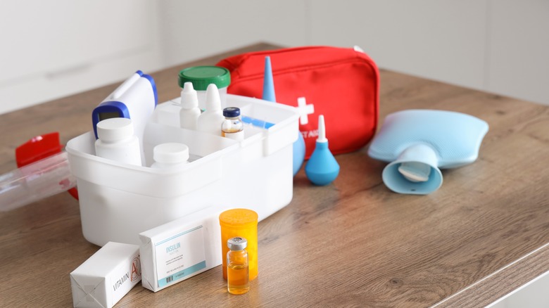 Home first aid kit