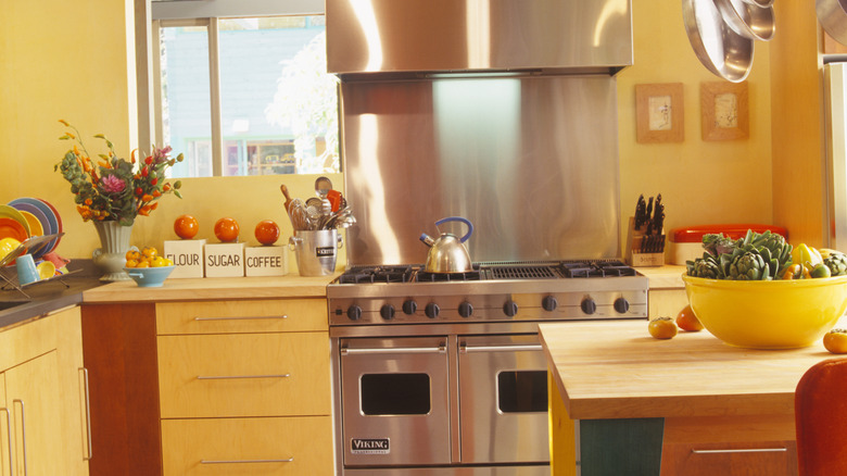 Colorful kitchen