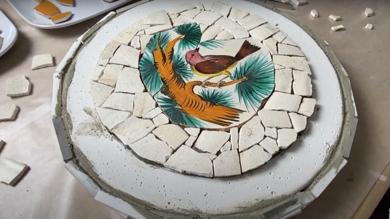 DIY mosaic tile