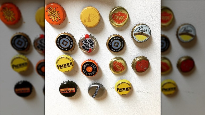 bottle cap magnets