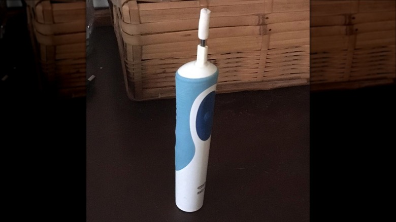 electric toothbrush motorized eraser