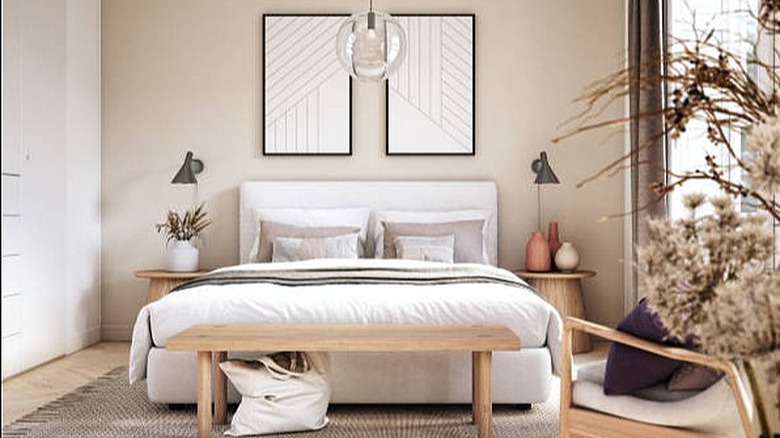 Neutral bedroom 