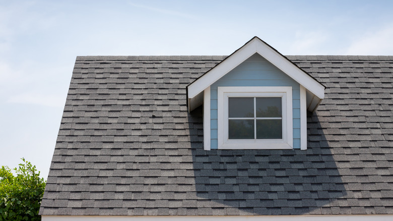 roof on a home