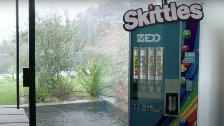 custom skittles vending machine
