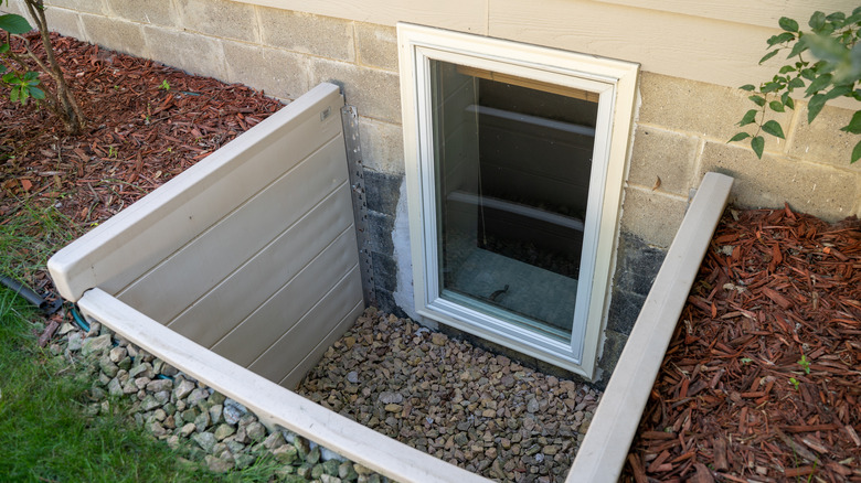 basement window cleaning